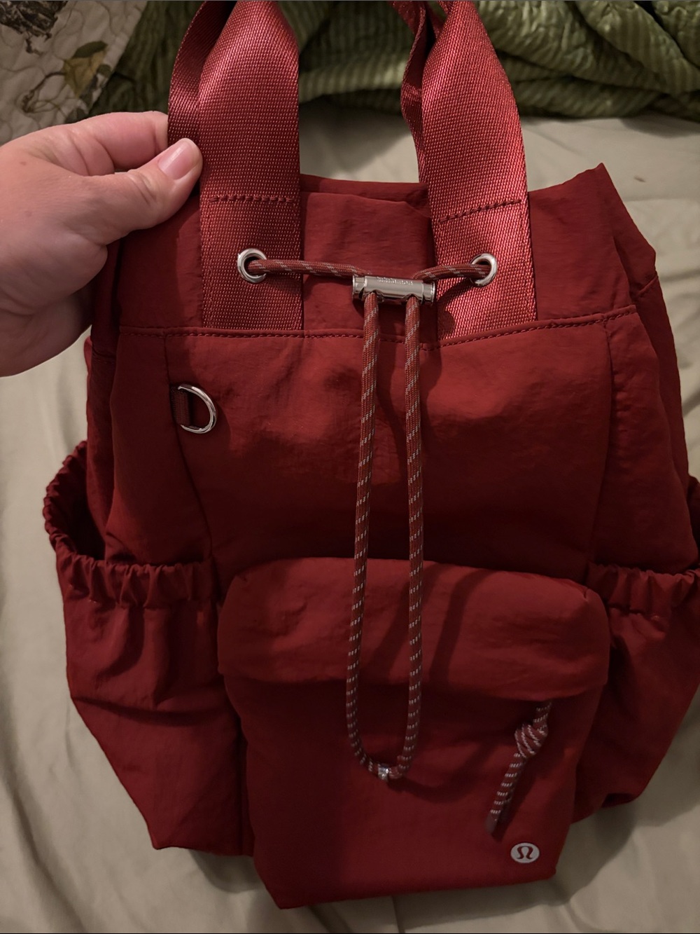2-in-1 Drawstring Backpack - Picture 7 of 11